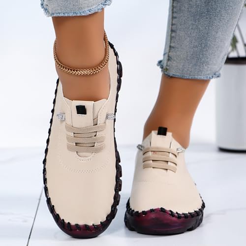 Zapatos casuales transpirables de mujer para caminar con comodidad y suela plana flexible 3