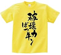 破壊力ばつ牛ﾝ おもしろ Tシャツ 半袖