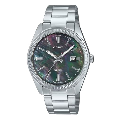 CASIO �J�V�I MTP-1302DS-1A �A�i���O �N�I�[�c STANDARD �X�^���_�[�h �V���o�[ �}�U�[�I�u�p�[�� [���s�A���i]