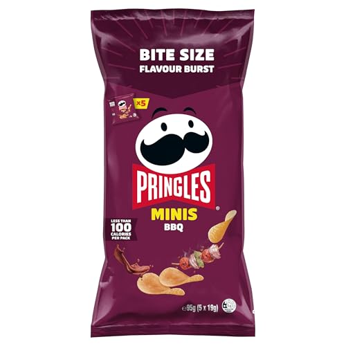 Pringles Minis BBQ Flavour Potato Chips Multipack (Pack of 5)