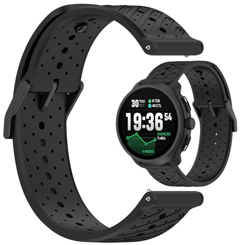 Disscool p߉\Xgoh Suunto Race 2/RUN/Race S/9 Peak Pro/9 PeakΉ KȃVR NCbN[XXgbvtX}[gEHb`ANZT[(22mm/O[)