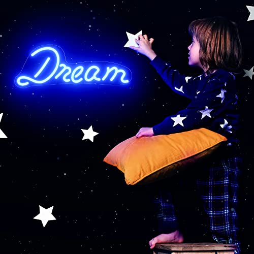 Koicaxy Neon Sign, Led Neon Light Wall Light Wall Decor, Battery or USB Powered Light Up Acrylic Neon Sign for Bedroom, Kids Room, Living Room, Bar, Party, Christmas, Wedding - Thumbnail 5