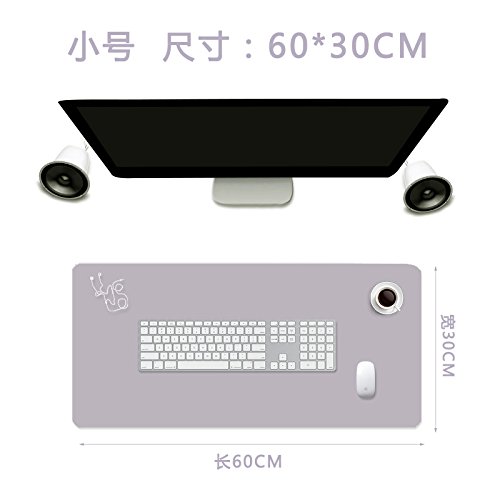 Tapis de souris grand format 60x30 cm pour bureau et setup informatique