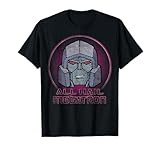 Transformers All Hail Megatron Retro Portrait Logo T-Shirt