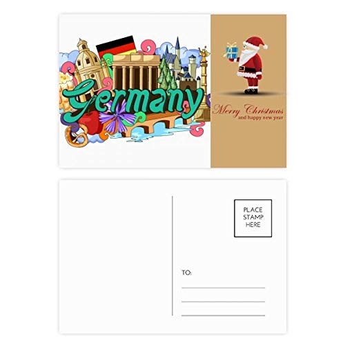 Cartes postales Allemagne Graffiti et Château de Pierre de cygne - Lot de 20