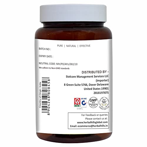 Herbal Hills Neem Capsules And Guggul Vegie Capsules With Arjuna Extract Each 120 Count Combo (Pack Of 2) #TOP6