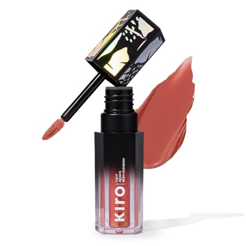 Image of Kiro Velvet Souffle Soft Matte Liquid Lipstick - Rusty Peony, 5ml | Hydrating, Weightless Mousse Texture | High-Pigment, Long-Lasting Matte Finish | Hydrating, Weightless Mousse Texture, High-Pigment, Long-Lasting Matte Finish