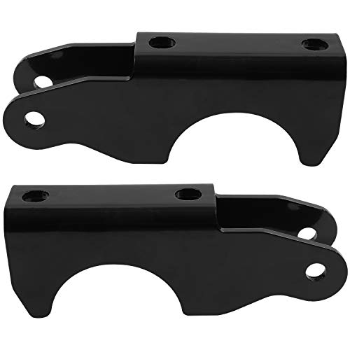ECOTRIC Rear Lower Shock Mounts Compatible with 1999-2005 Ford Excursion F250 F350 Super Duty Shock Mount On Axle Pair Replacement for F81Z-5B498-BA F81Z-5B498-CA by ECOTRIC - Image 3
