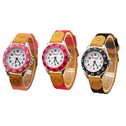 TENDYCOCO Relógio de pulso de quartzo, à prova d'água, para crianças, crianças, meninas, estudantes