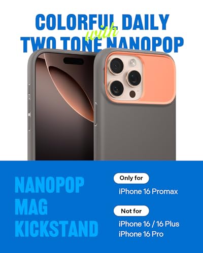 Coque iPhone 16 Pro Max béquille métal protège objectif des rayures - 2