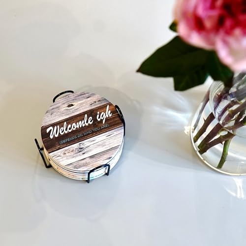 Zypher7Ix BYT-CERAMIC-01 Bar Ceramic Cup Drink Coasters Set Of 6 thumb #5