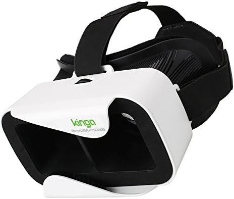 KINGA VR Headset VR Glasses for Smartphone of 4.7-6.0 Inches Android Win IOS iPhone Samsung Huawei