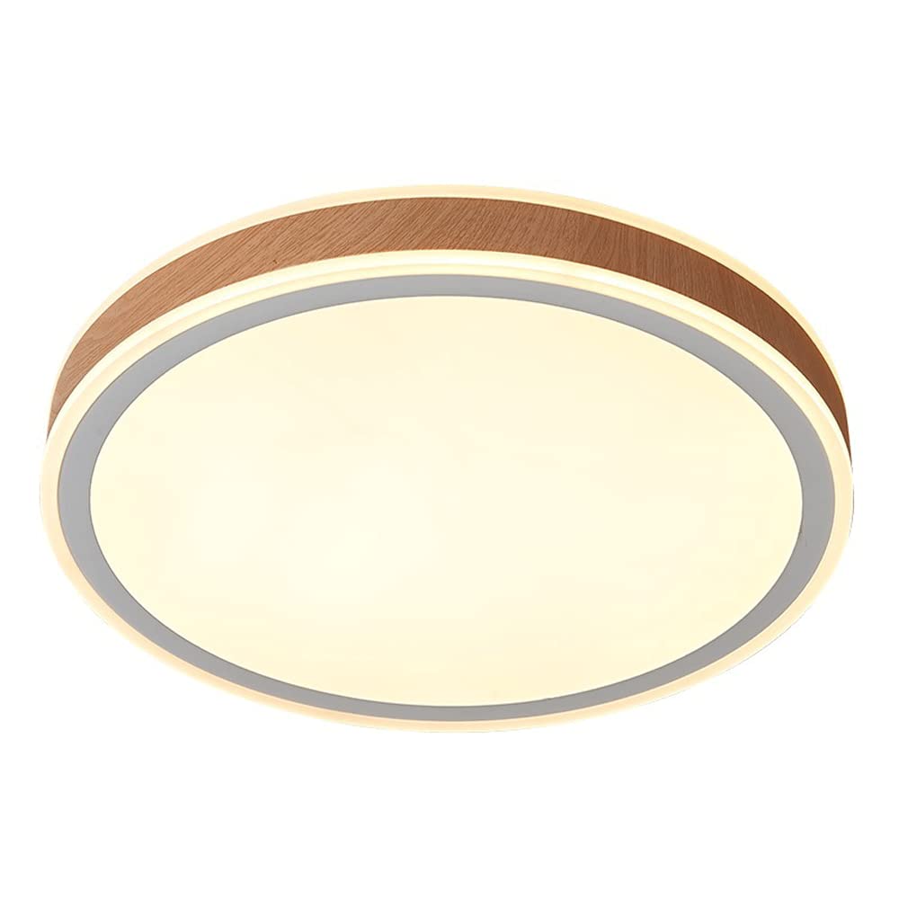 Plafonnier circulaire doté d'un abat-jour acrylique haute lumière transparente pour salon