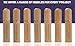 The Quilted Bear Gold Eye Sashiko Embroidery Needles - 8 Large Eye Long Sharp Sashiko Needles for Embroidery in a Premium Engraved Wooden Case for Sashiko Embroidery & Hand Sewing (Assorted Sizes)