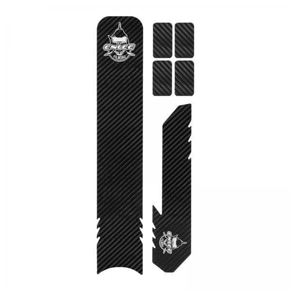 CALANDIS™ 2xBike Frame Protection Stickers DIY Protector for Mountain Bike Road Bike Carbon Fiber | Decals Stickers | Bicycle Accessories | Cycling-image-45