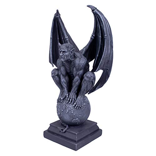 Nemesis Now – Greifen der Dunkelheit Metallic Gargoyle Figur – 31 cm