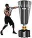 Dripex Sac de Frappe sur Pied Adulte 175cm Sac de Boxe Autoportant MMA Punching Ball pour Karaté Fitness Taekwondo Idéal Cadeau - Noir