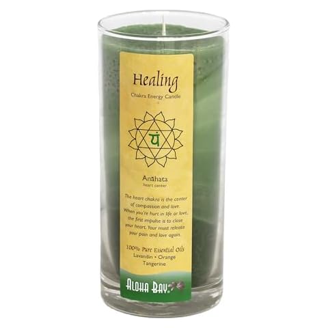 Aloha Bay Healing Chakra Candle Jar Cover