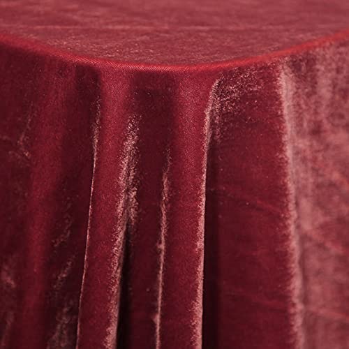 Tissu de velours de soie uni haut de gamme au mètre pour draperie de luxe