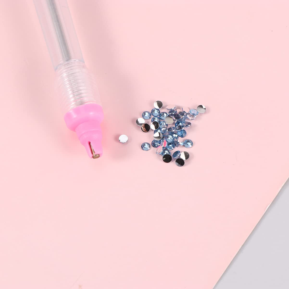 2 zestawy do zestawu do rękodzieła, rękodzieła Akcesoria do manicure Ozdoby do paznokci Klejnoty do paznokci Brokatowe wiertła Klejnoty Rozsiane narzędzia do majsterkowan