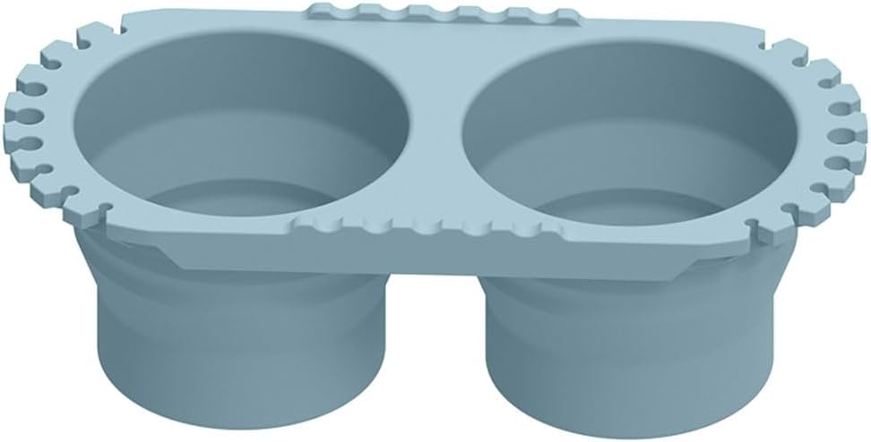 Paint Brush Cleaner Foldable Silicone Cleaning Container 8.8x4.2in gift for Students And Artists（Blue） - Image 8