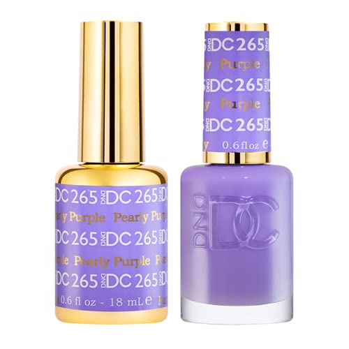 DND DC Gel Nail Polish Duo (Pearly Purple)