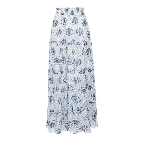 Image of AARAM Stylish Premium Women's One Piece Swimsuit with Cover Ups Wrap Skirt Sarong Retro Floral Print Monokini Tummy Control Swimwear, Printed Swimming Costume for Women Beach Wear