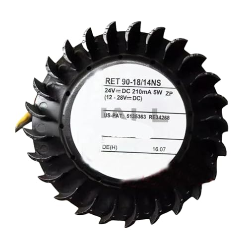 Ventilateur inverseur RET90-18/14NS DC24V 5W haute durabilité pour électronique interne
