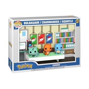 Funko Pop Moments Deluxe: Pokemon – Starters – Bulbasaur, Charmander, Squirtle – Collectable Vinyl Figure – Gift Idea – Official Merchandise – Toys for Kids & Adults – Video Games Fans