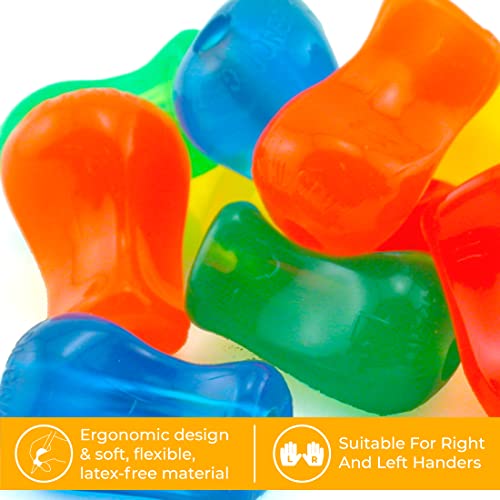 The Pencil Grip Neon, Universal Ergonomic Training Gripper For Righties And Lefties, 6 Count Assorted Colors (Tpg-11306) #TOP5