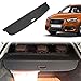 OREALTOOL Étagère Arrière Rétractable De Coffre pour Audi Q3 2013-2017 Noir Housse Colis Cargo Coque Cache-Bagages Couverture De Cargaison De Coffre