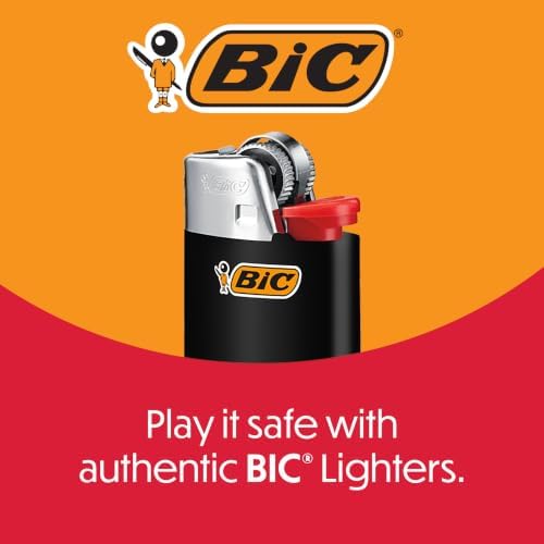 BIC Maxi Pocket Lighters, Dependable and Long-Lasting, Assorted Colors, 10-Pack (Colors May Vary) — view 2