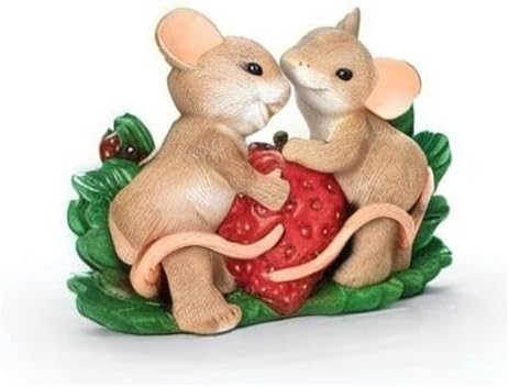 Miniatura 2 de Roman Giftware Inc., Colección Charming Tails, figura de 3 pulgadas de alto, algo dulce, religiosa, inspiradora, duradera (4 x 1 x 2)