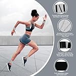 Wrist Weights Set of 2, Adjustable Silicone Workout Weights for Women and Men, Wearable Ankle/Wrist Weights Suitable for Yoga, Dance, Pilates, Pool Exercises and Jogging, 2lb - Image 3