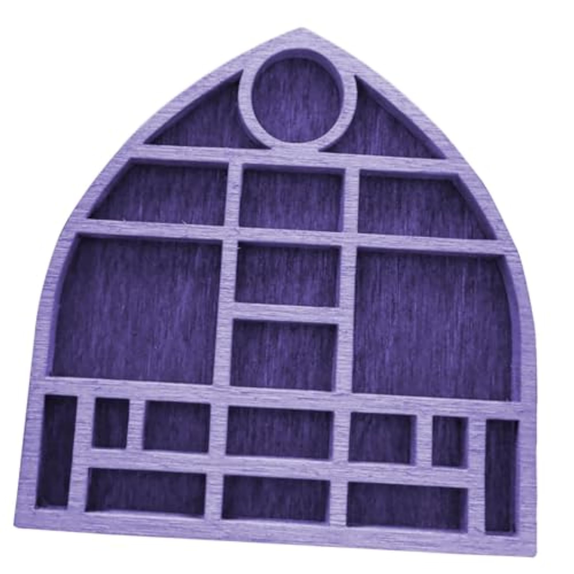 Miniature Trinket Shelf Home Decoration, Wooden Display Tray