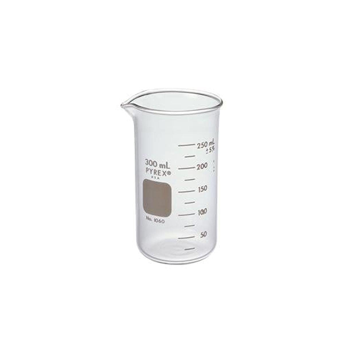 Pyrex – 1060 – 400 angoli in vetro borosilicato alto modulo Berzelius bicchiere con beccuccio, graduato, capacità 400 ml (confezione da 36)