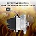 JDMON Ignition Distributor Compatible with Honda Civic 1996-1998,Civic del Sol S & SI Models 1996-1997 1.6L SOHC Replace TD80U TD80 D16Y7 D16Y8