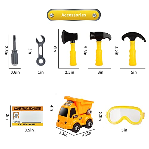 Lesheng Space Construction Worker Costume For Boys And Toddler Builder Career Outfit Pretend Role Play Dress Up For Kids,Ages 3 4 5 6 7 #TOP5