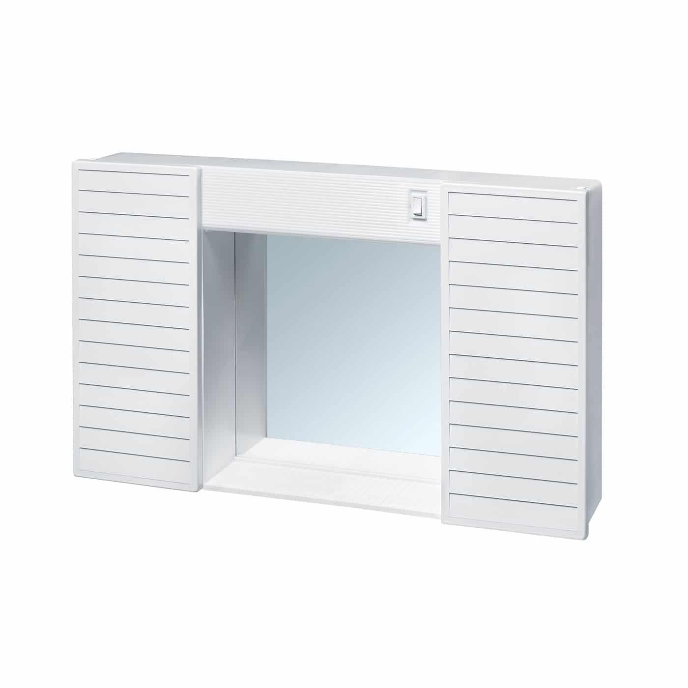 WEBMARKETPOINT Mobiletto da bagno simpaty con specchio