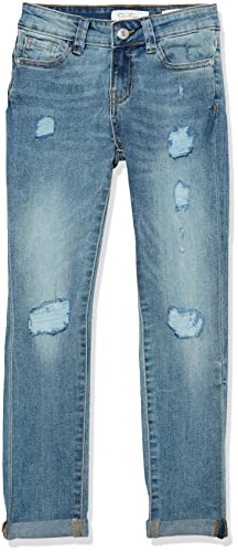 Jessica Simpson Jessica Girls' Jeans, Med Indigo, 6