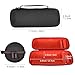 ZUJFPL EVA Hard Case for JBL Charge 5 / Charge 4 Bluetooth Portable Speaker，Fit for JBL Charge 4 / Charge 5 Premium Travel Protective Carrying Storage Bag(Red)
