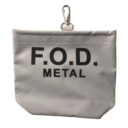 FOD Bag Vinyl Aerospace Aircraft Tool Bag Pouches Made Custom to Size with Top Velcro Closure - Quic
