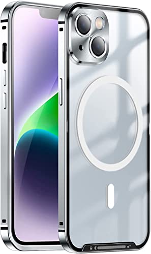 Coque iPhone 14 pare-chocs métal et dos polycarbonate mat
