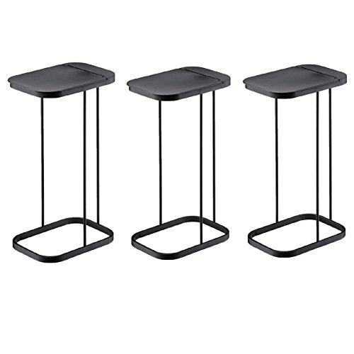 山崎実業 分別ゴミ袋ホルダー ブラック ルーチェ LUCE ゴミ箱 3個セット Amazon｜山崎実業(Yamazaki) 分別ゴミ袋ホルダー ブラック 約W22