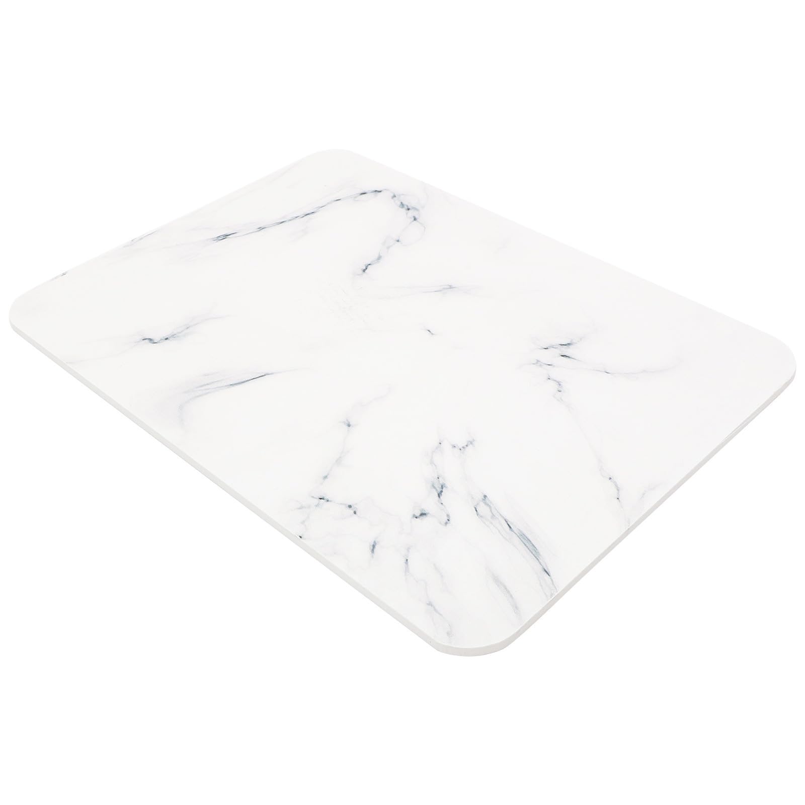 Tapis de séchage en diatomite blanc 30x40 cm pour vaisselle et couverts de cuisine