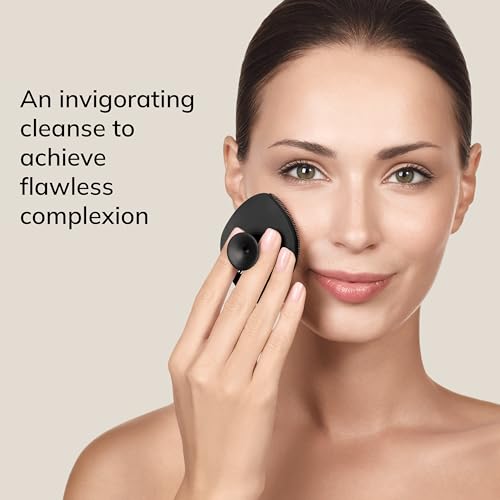 Cepillo de limpieza facial Geske SmartAppGuided Negro 4 en 1 - imagen 3