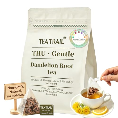 TEATRAIL Roasted Dandelion Root Tea
