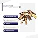 Calibron 12 Handmade Wooden Puzzle – Hardest Brain Teaser for Adults & Teens