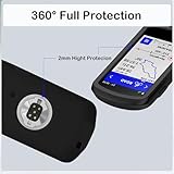 KZIOACSH Case for Garmin Edge 1040/Garmin Edge 1040 Solar, Ultra Slim Soft Silicone Shock-Absorption Case Protector Lightweight Bike GPS Protective cover with 3 Tempered Glass - Image 6