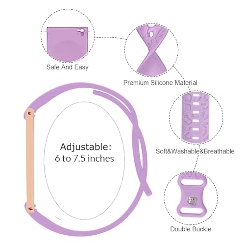 Personalized Medic Gifts: Custom Engraved Emergency ID Bracelet, Stainless Steel & Silicone, 6-7.5in3